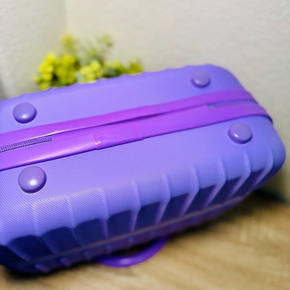 Sanrio Hello Kitty Cosmetic Case - Durable ABS Travel Toolbox, Laptop Bag, Suitc